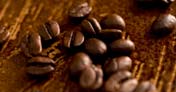 Ganze Kaffeebohnen