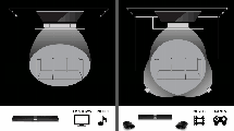 Design des Surround-Systems
