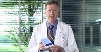 Video zum Einsatz von blauem Licht | Philips VitaLight Lichttherapie