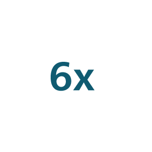 6&nbsp;x&nbsp;&ndash; Symbol