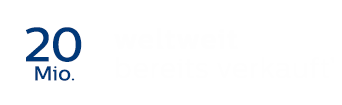 20 Mio. weltweit bereits verkauft