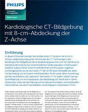 Kardiologische CT-Bildgebung mit 8-cm-Abdeckung der Z-Achse (download .pdf)