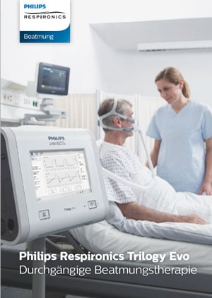 Broschüre für Philips Respironics Trilogy Evo​