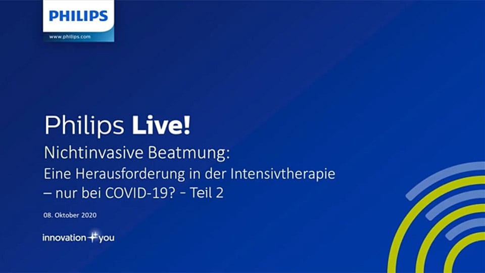 Nichtinvasive Beatmung: Eine Herausforderung in der Intensivtherapie