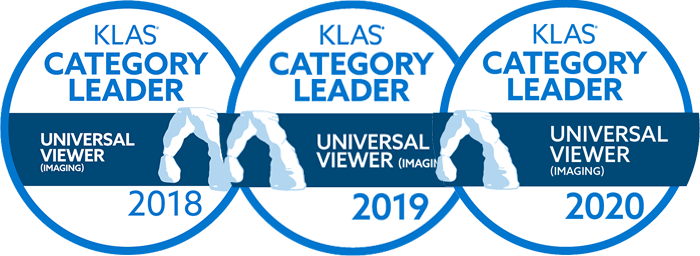 KLAS Category Leader Symbole aus drei Jahren