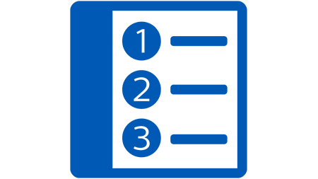 Symbol der Aufgabenliste