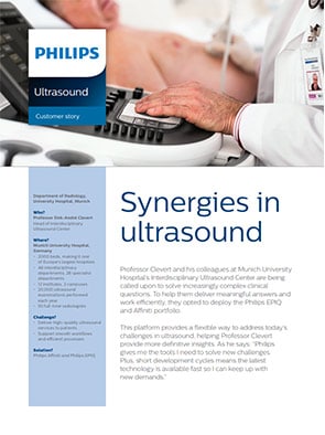 Synergien im Ultraschall
