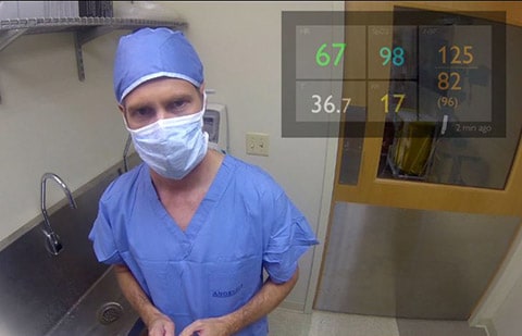 Video OP-Simulation von David Feinsten, MD, mit Google Glass