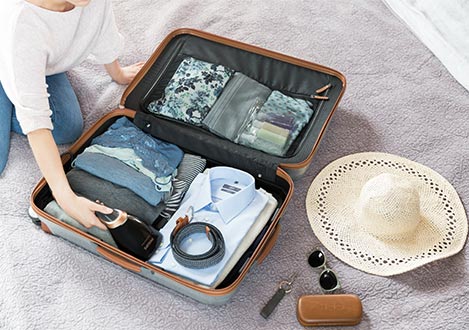 Clothes steamers travel well