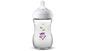 Avent Natural-Babyflasche Hippo design 260ml