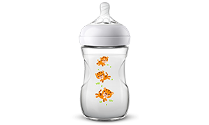 Avent Natural-Babyflasche Tiger design 260ml