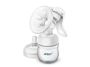 Handmilchpumpe und Sauger von Philips Avent