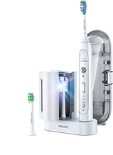 Philips, Sonicare, electric, toothbrush, Flexcare, Platinum, Connected, UV, Sanitizer, AdaptiveClean, brush, heads