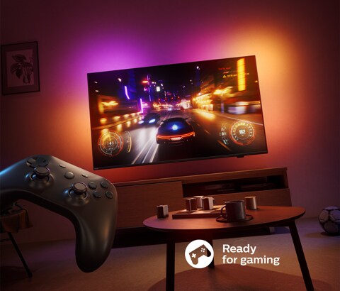 Entdecken Sie die Philips Gaming TVs