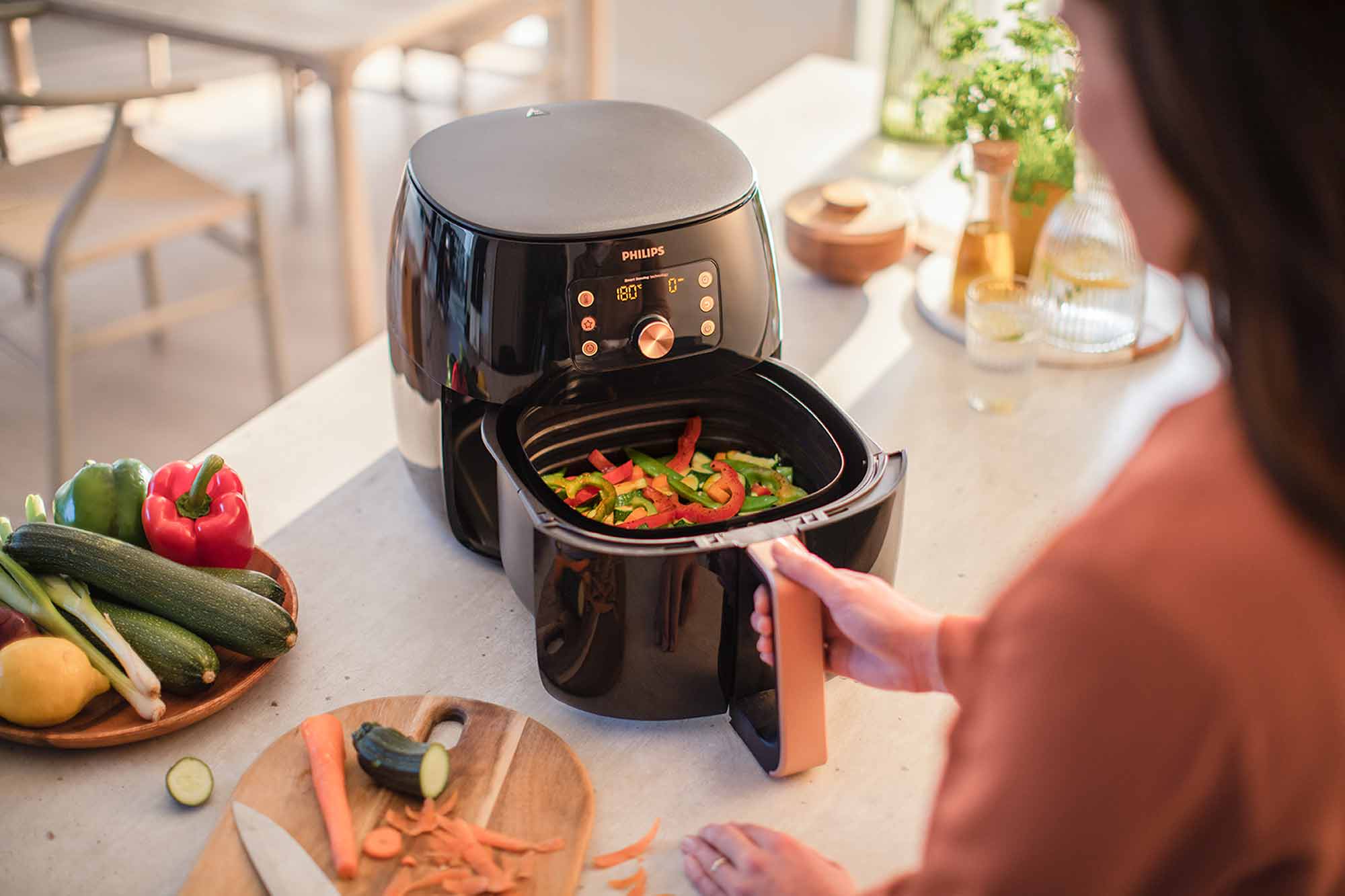 Philips Airfryer: gesund vegetarisch kochen