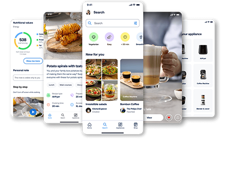 HomeID App Bildschirme