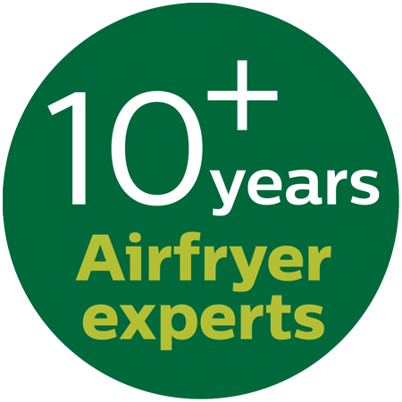 Mehr als 10 Jahre Airfryer-Expertise