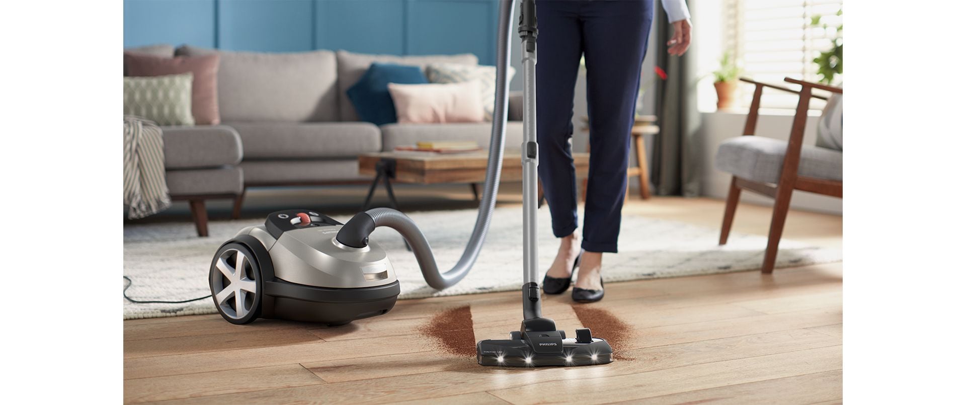 Staubsauger mit Beutel von Philips