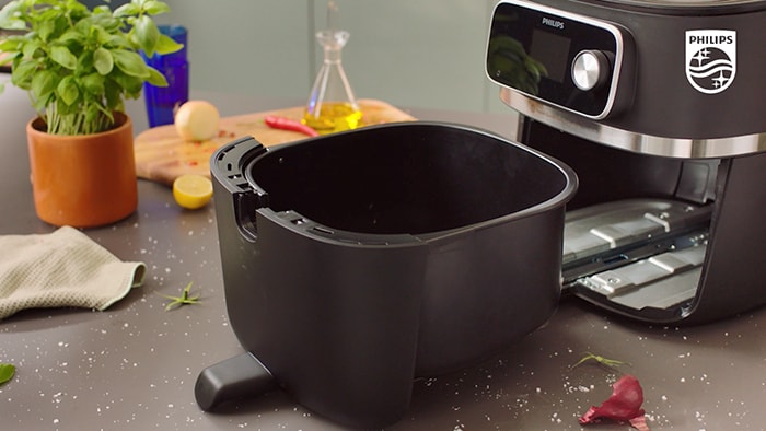 Wie reinige ich den Airfryer Combi 7000 Series XXL?