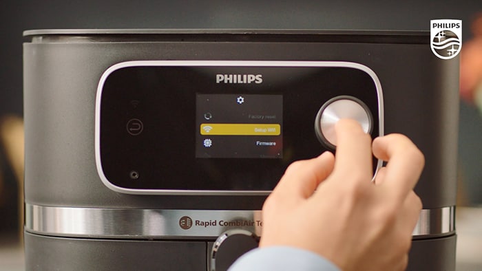 Wie stelle ich eine Verbindung zum Airfryer Combi 7000 Series XXL her?