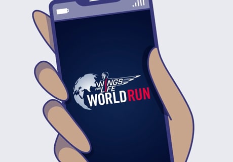 App-Run – Telefonbildschirm