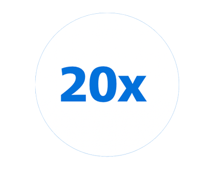 20 x - Symbol