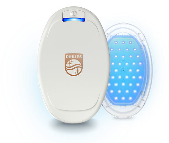 Blaue LED-Lichttherapie | Philips BlueControl
