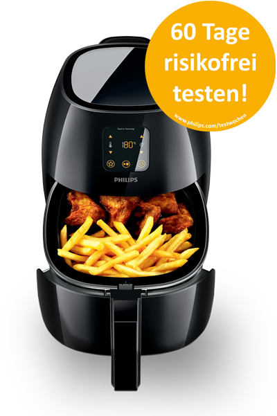heißluftfritteusen gesunde pommes mit airfryer xl philips air flyer philips