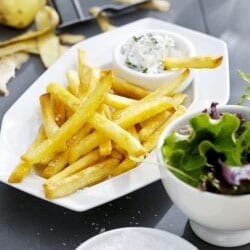 Pommes Frites Mit Joghurtdip | Philips