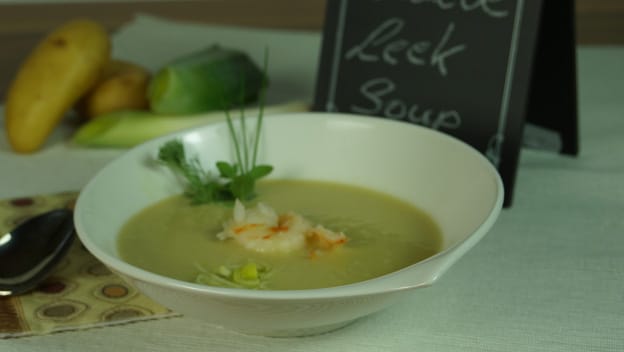 Lauch-Kartoffel-Suppe Mit Garnelen | Philips