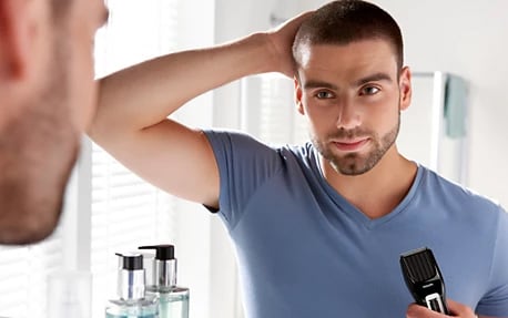 Haare und Bart färben