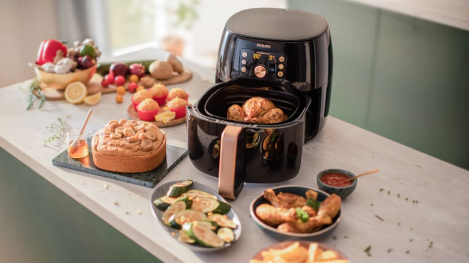 Airfryer Heißluftfritteuse XXL Philips