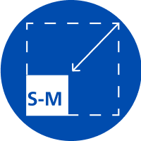 Symbol für kleine Räume