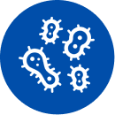 Bakterien-Symbol