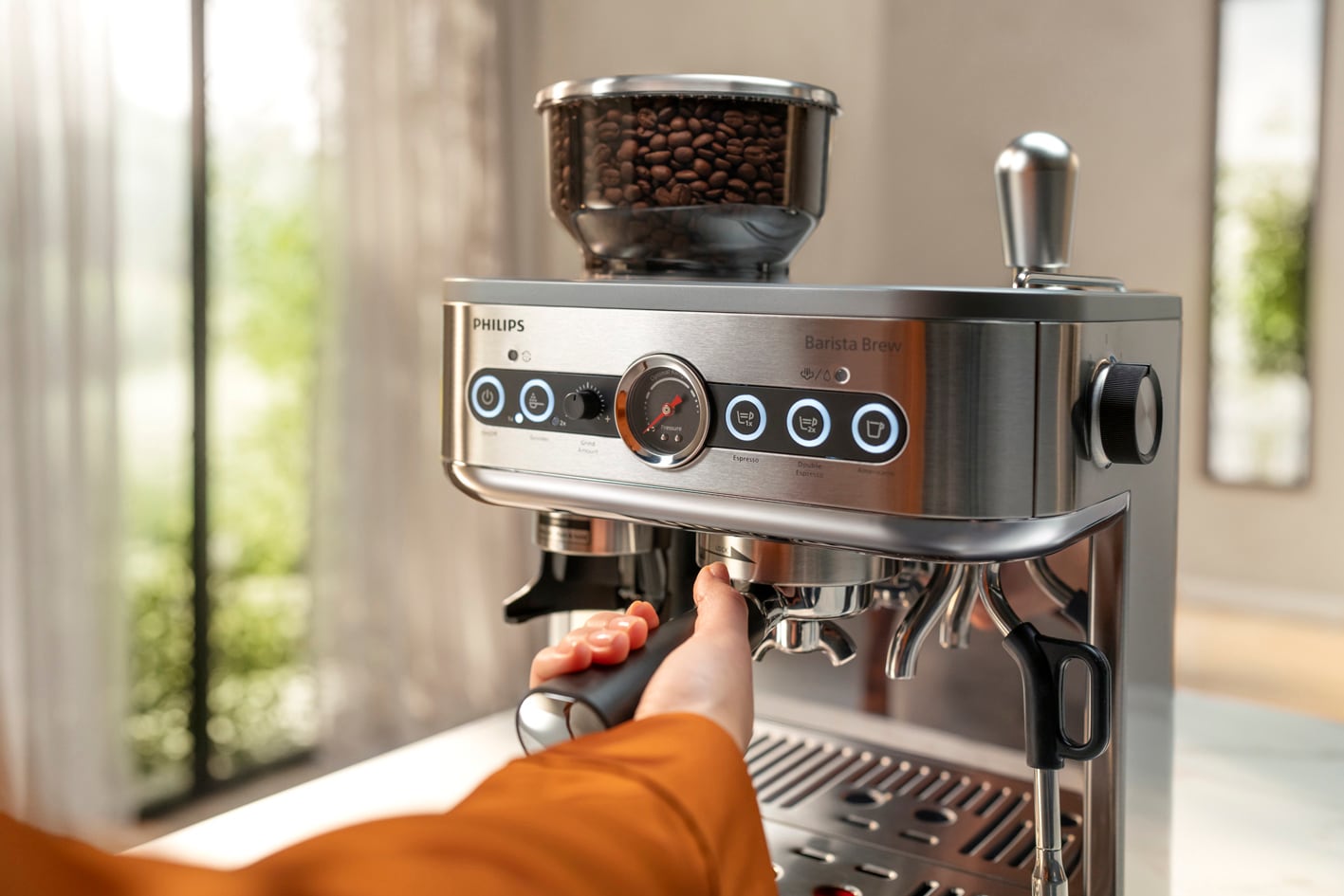 Bereite deinen Kaffee mit Philips Barista Brew zu