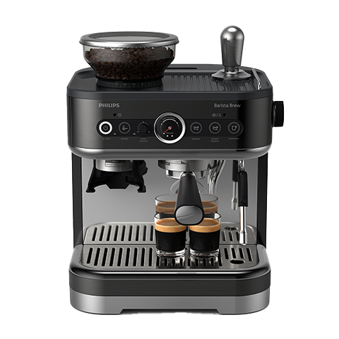 Philips Barista Brew, einfacher Kaffeebohnenbehälter, Schwarz