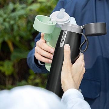 Daily isolierte Flasche