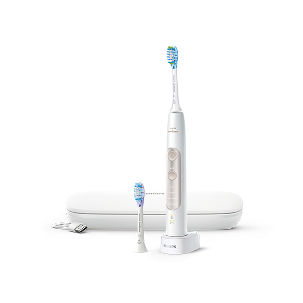 ExpertClean 7300 Elektrische Schallzahnbürste mit App HX9601/03 | Philips