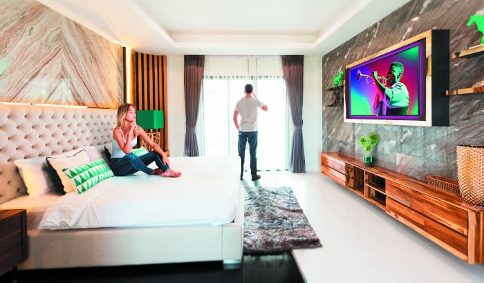 Kommerzieller Fernseher für Hotelgewerbe