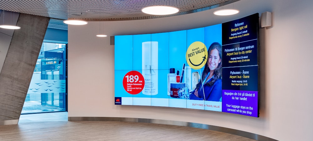 Digitale Werbebildschirme – Philips