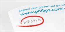 Philips Modellnummer
