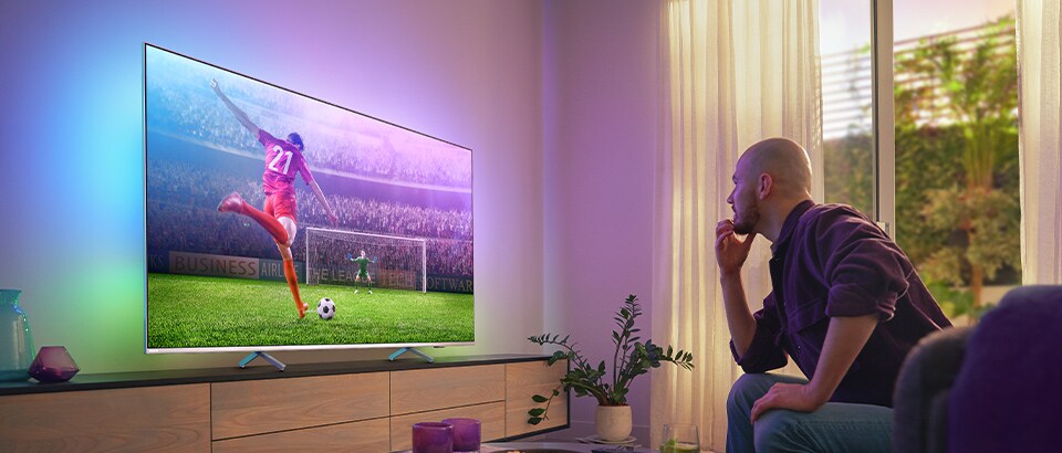 Philips Ambilight TV | Bester Fernseher für Fußball und Sport
