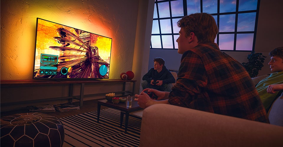Spielerlebnis im Ambilight-Stil