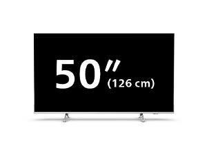 127 cm (50") Philips 4K UHD LED Android TV der Performance Serie