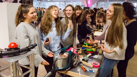 MINT Start auf dem Philips Campus © Carolina Hiebl 2018 www.joclaro.de (öffnet sich in einem neuen Fenster)