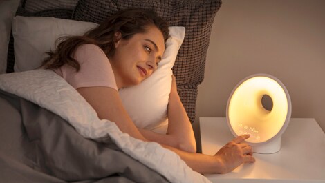 Philips Wake up Light (öffnet sich in einem neuen Fenster)