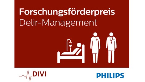 Jetzt bewerben: Forschungsförderpreis Delir-Management von DIVI und Philips