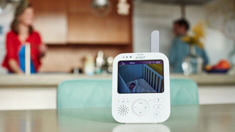 Philips Avent SCD833 Video-Babyphone weiß