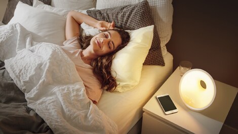 Philips Connected Sleep & Wake up Light HF3671/01 (öffnet sich in einem neuen Fenster)