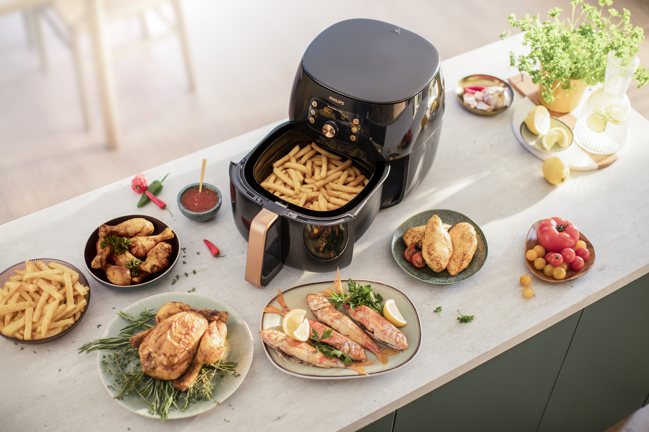 Der Philips Airfryer XXL mit Smart Sensing Technologie News center
